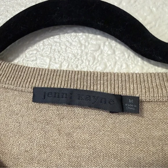 NWOT Jenni Kayne Avery Crewneck Sweater Striped Minimalist Neutral Essentials M - Picture 5 of 7